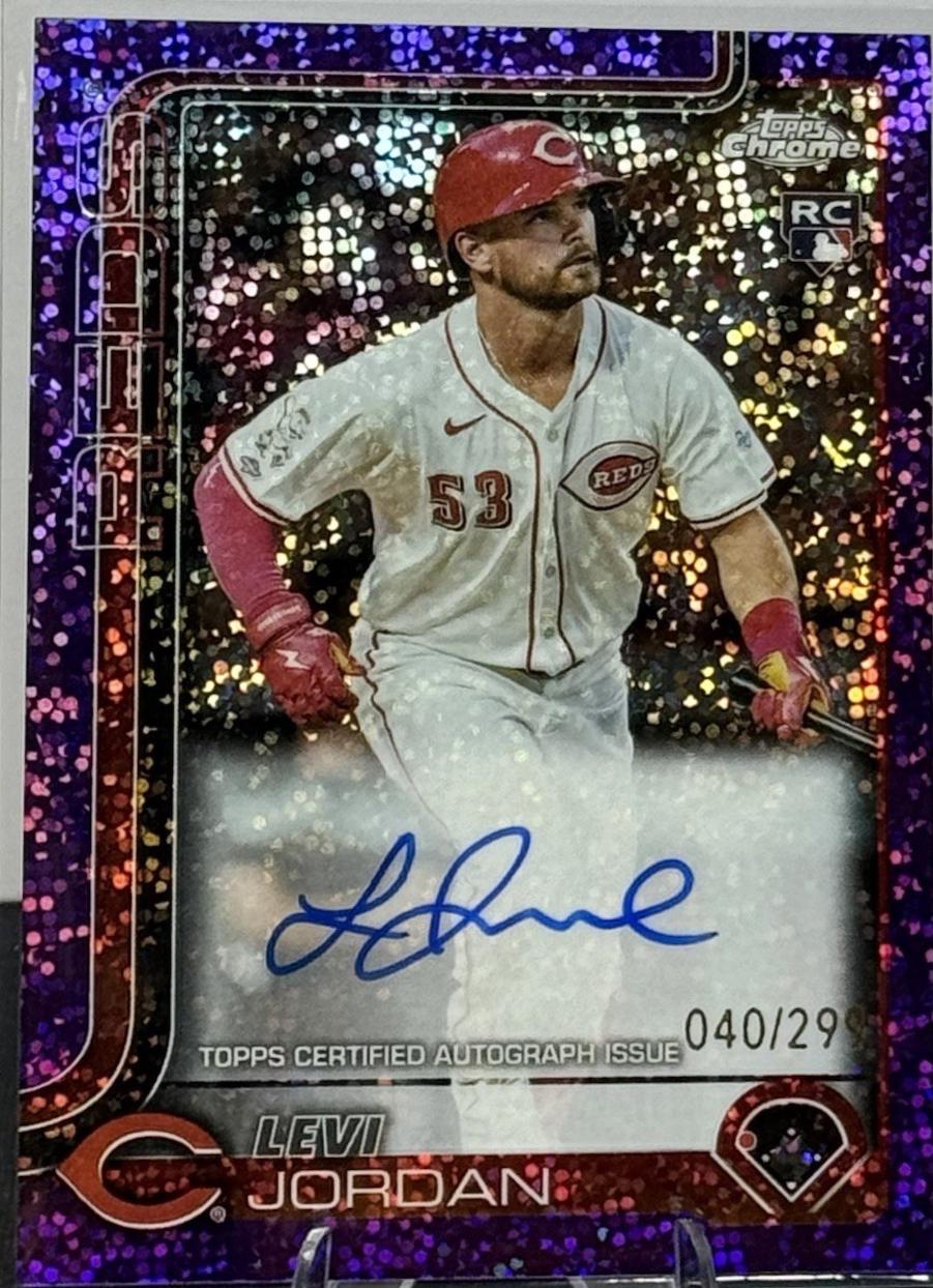 Levi Jordan [Purple Speckle Refractor] #RA-LJ