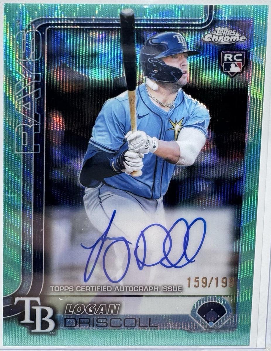 Logan Driscoll [Aqua Wave Refractor] #RA-LDR