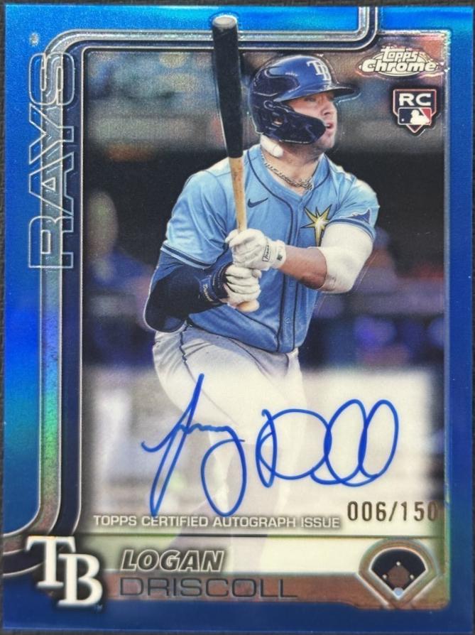 Logan Driscoll [Blue Refractor] #RA-LDR