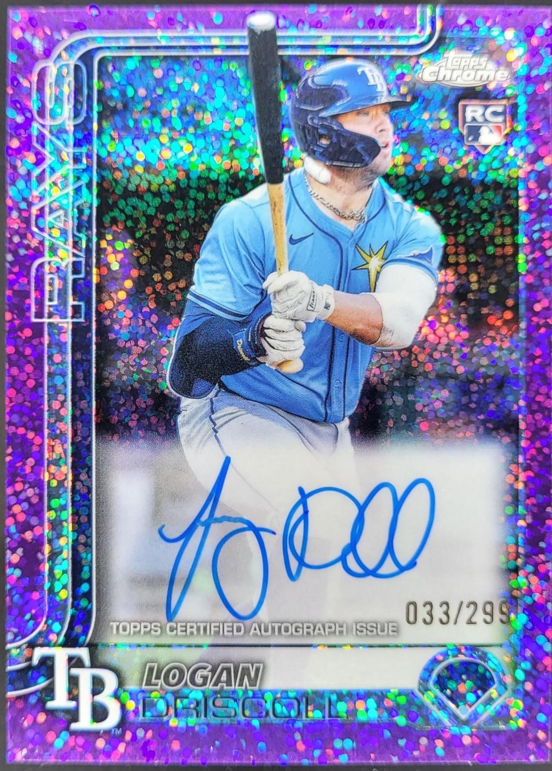 Logan Driscoll [Purple Speckle Refractor] #RA-LDR