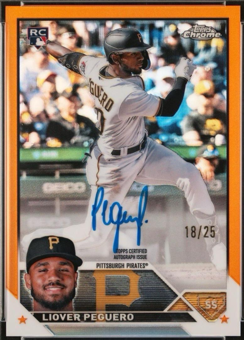 Luis Peralta [Orange Refractor] #RA-LP