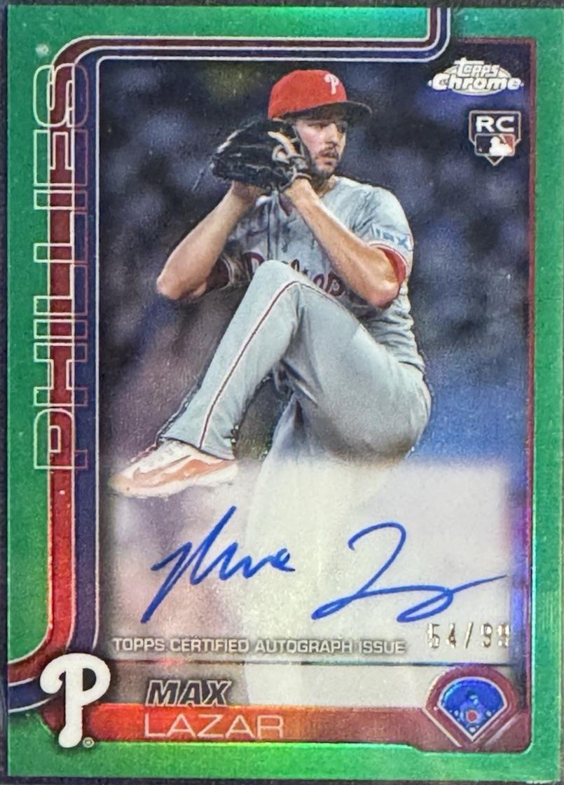 Max Lazar [Aqua Wave Refractor] #RA-ML