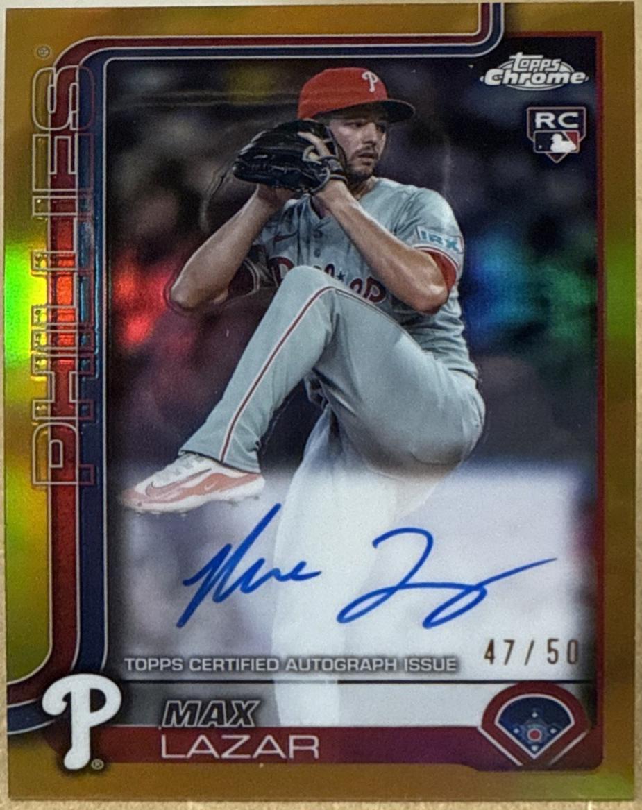Max Lazar [Gold Refractor] #RA-ML