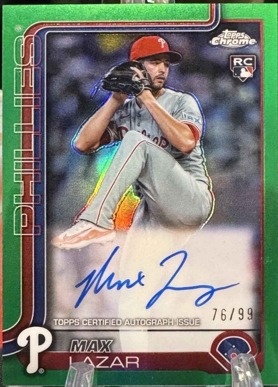 Max Lazar [Green Refractor] #RA-ML