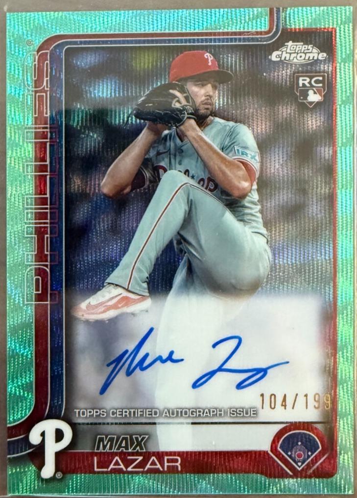 Max Lazar [Orange Wave Refractor] #RA-ML