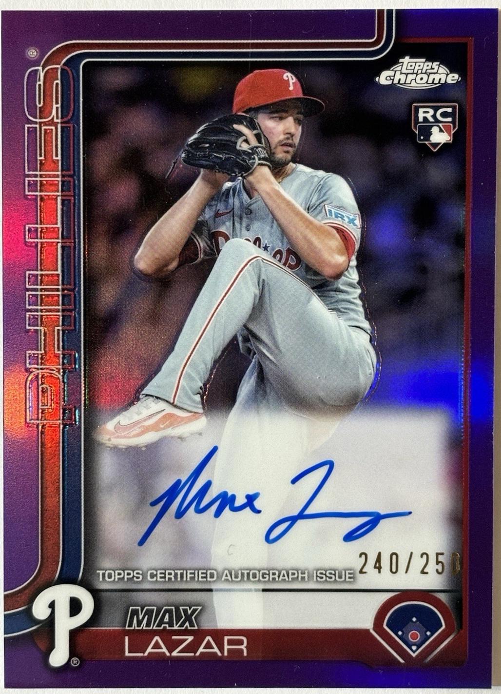 Max Lazar [Purple Refractor] #RA-ML