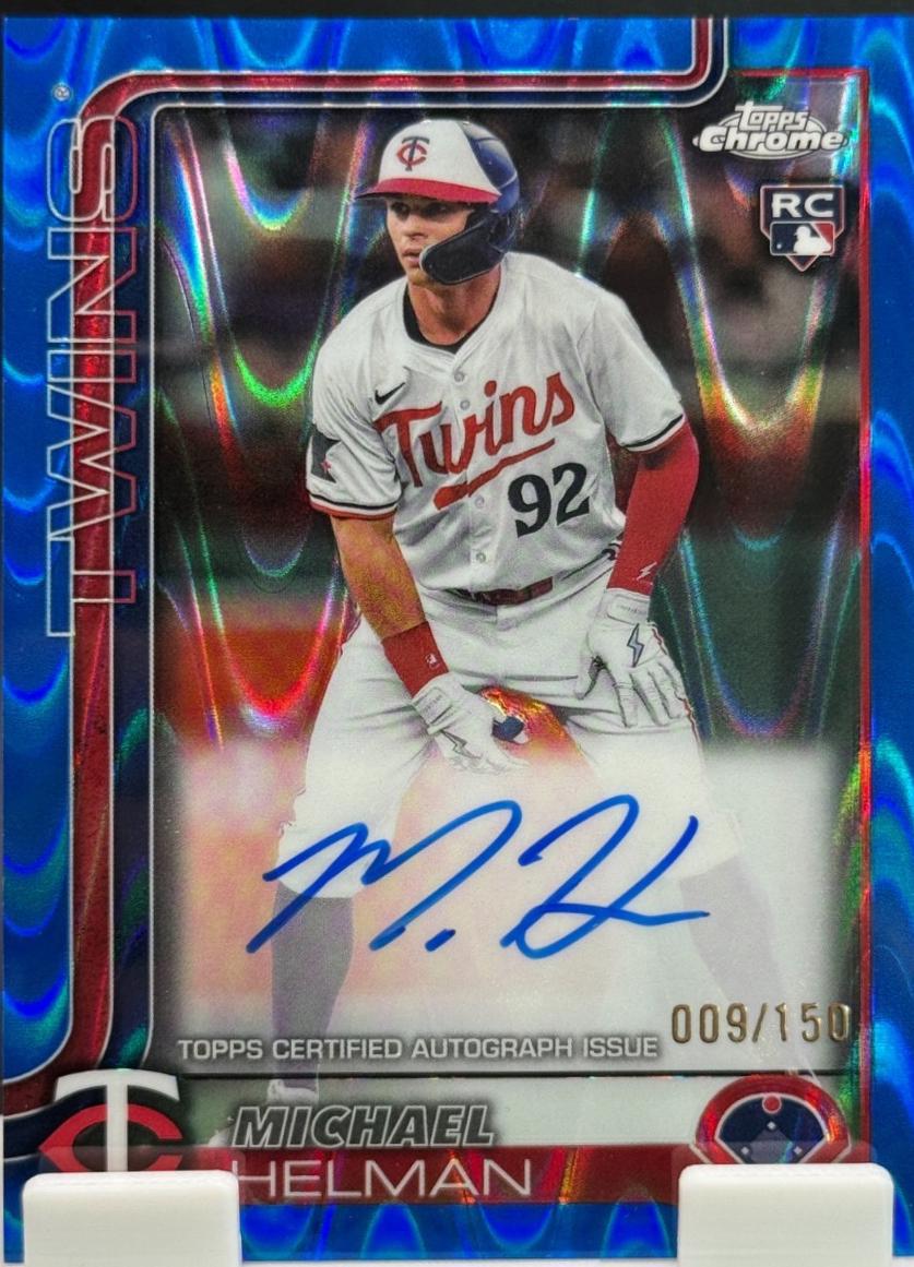 Michael Helman [Blue Raywave Refractor] #RA-MH