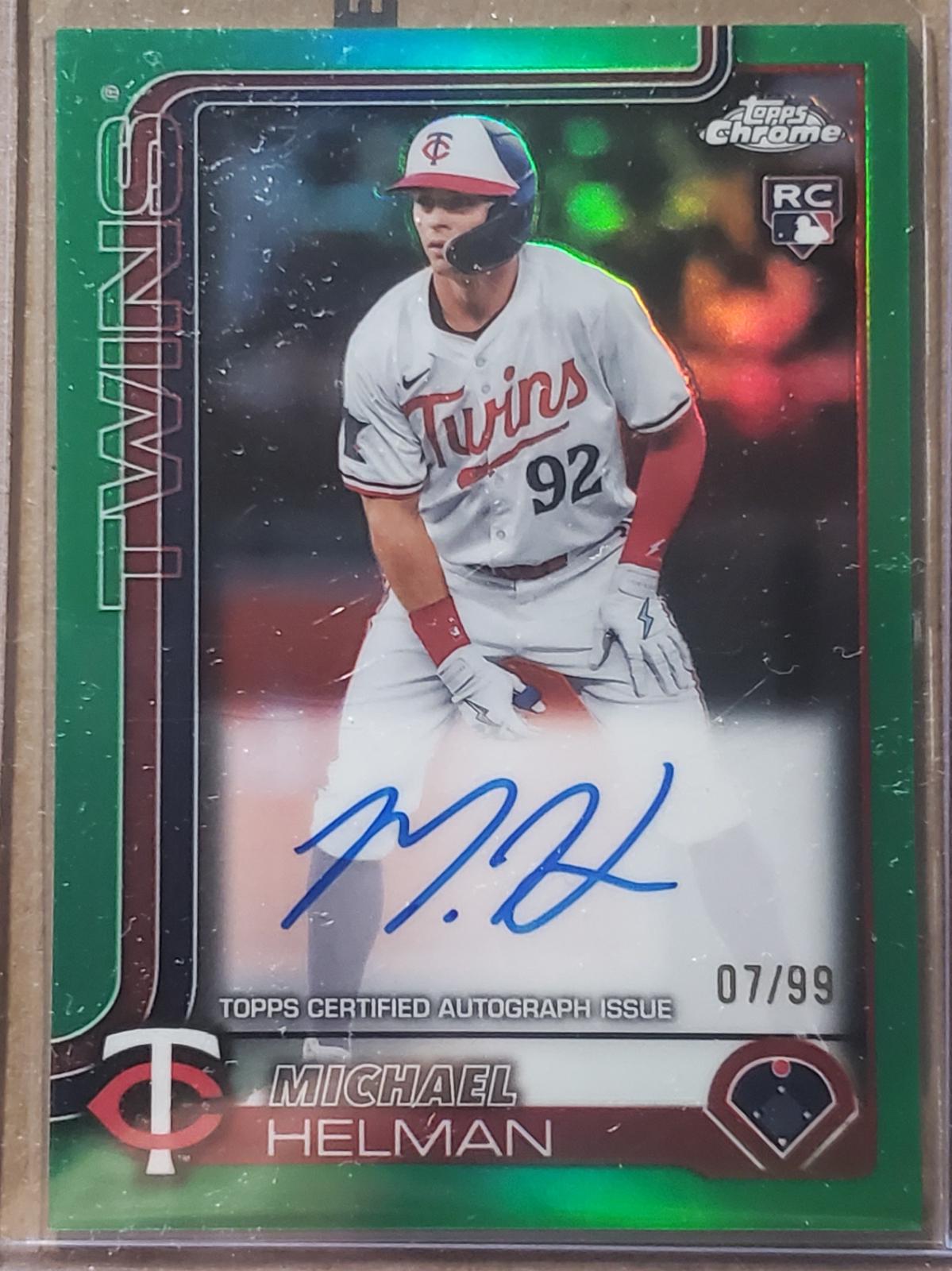 Michael Helman [Green Refractor] #RA-MH