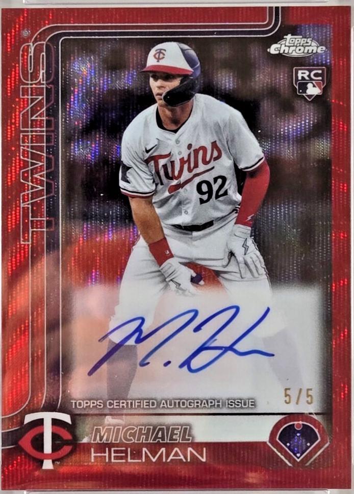 Michael Helman [Red Wave Refractor] #RA-MH