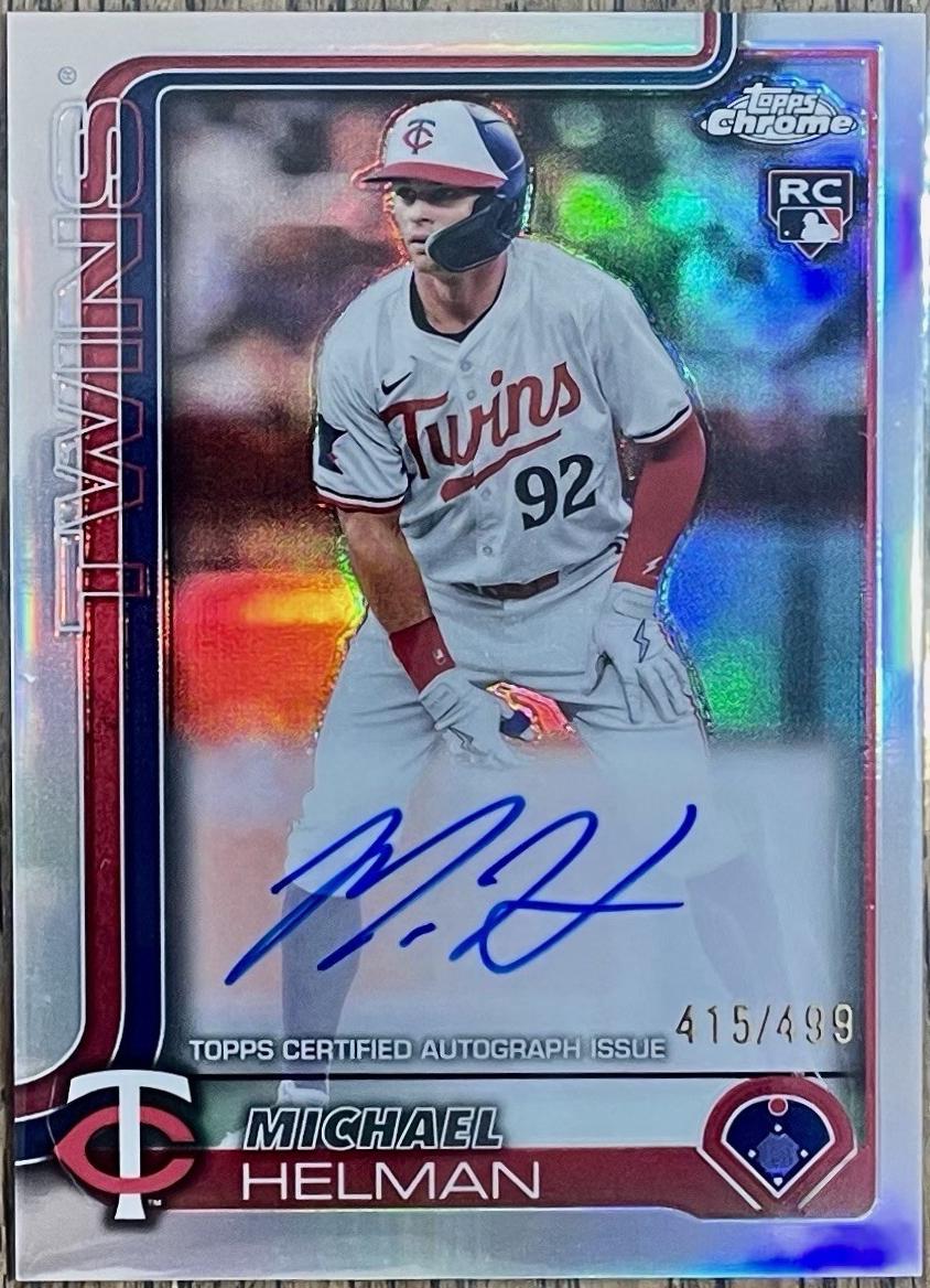 Michael Helman [Refractor] #RA-MH