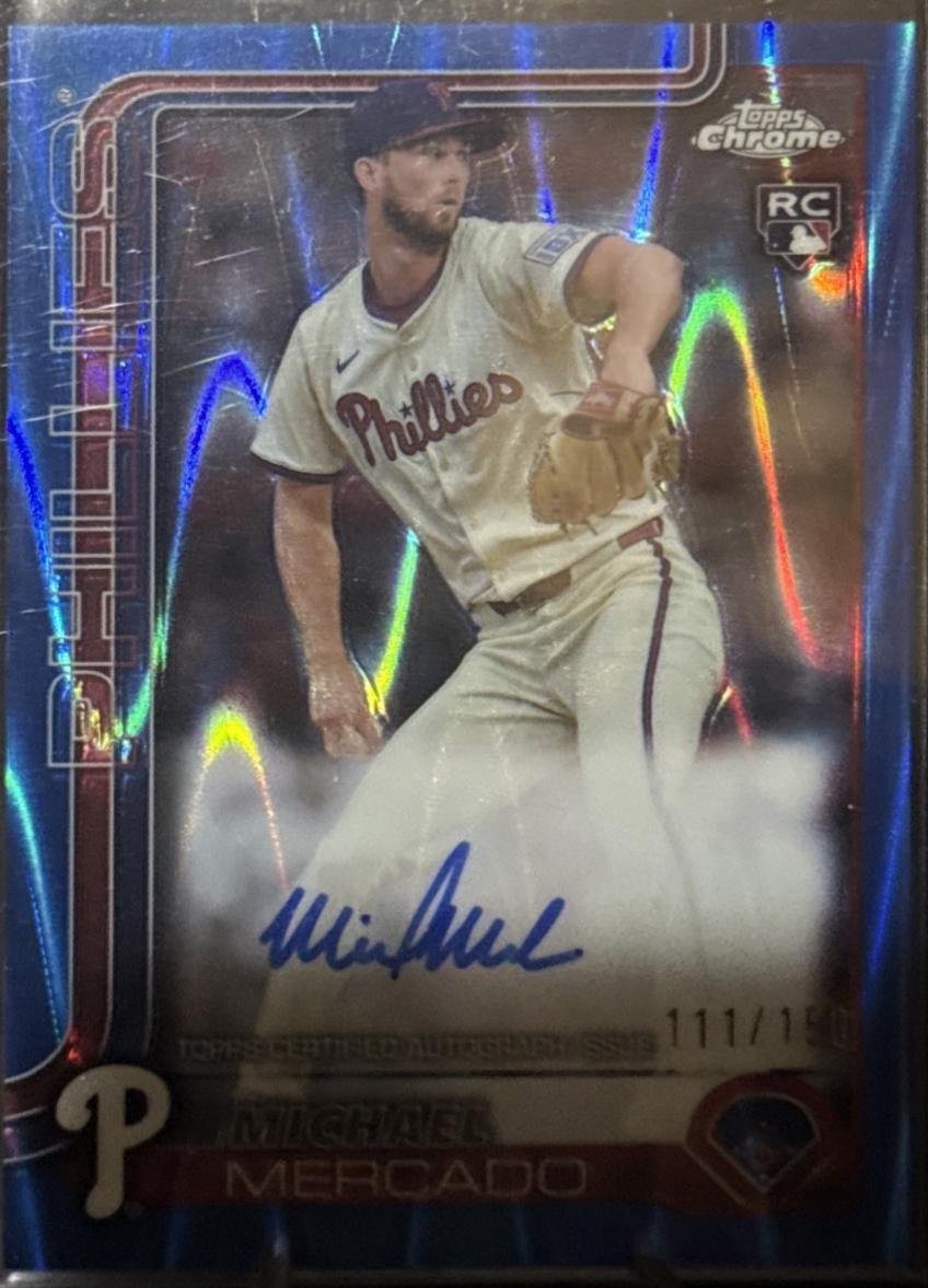 Michael Mercado [Blue Raywave Refractor] #RA-MME