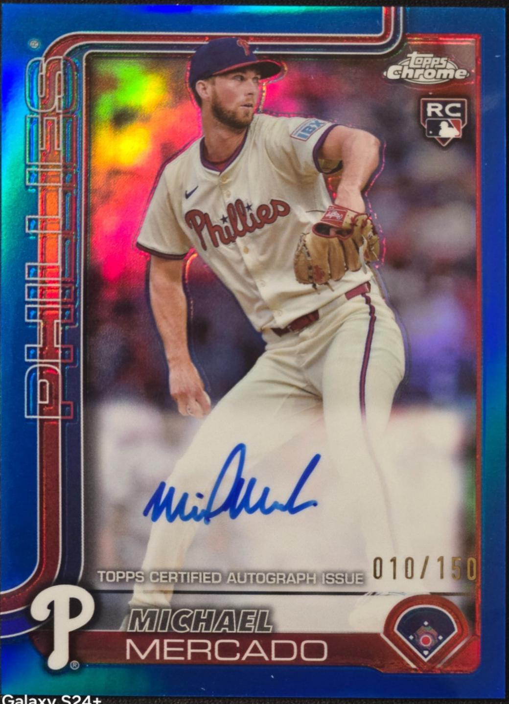 Michael Mercado [Blue Refractor] #RA-MME
