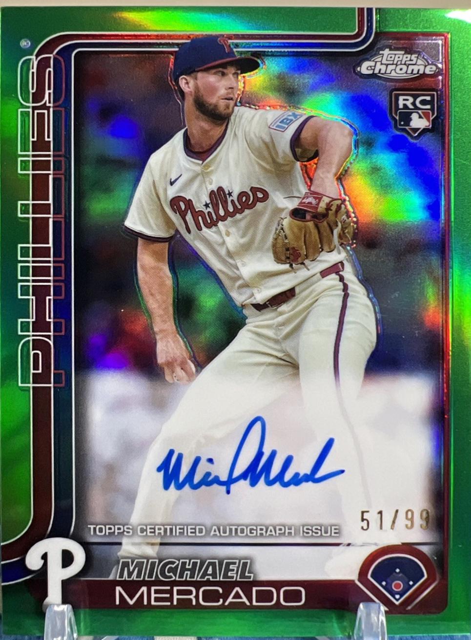 Michael Mercado [Green Refractor] #RA-MME