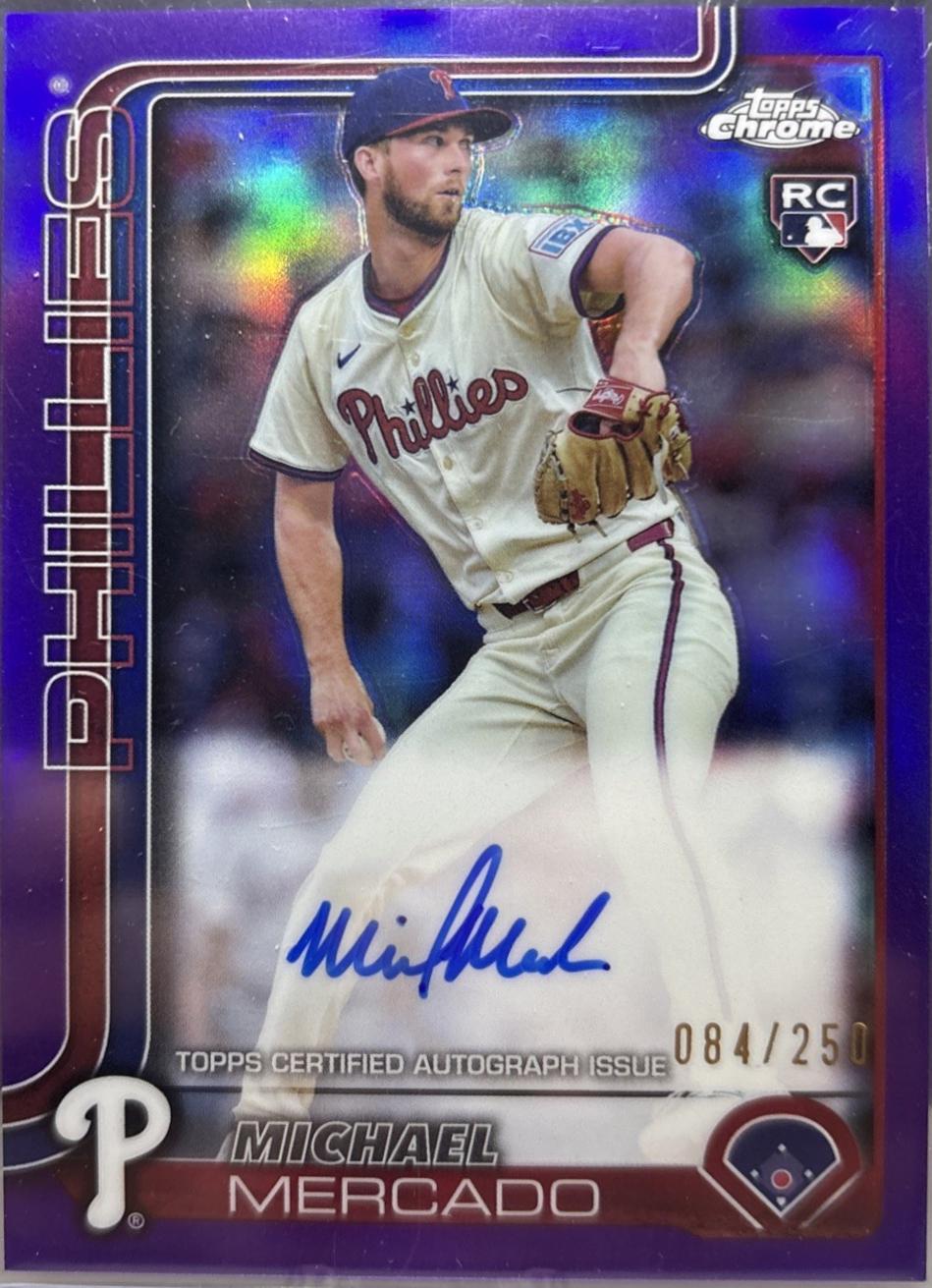 Michael Mercado [Purple Refractor] #RA-MME
