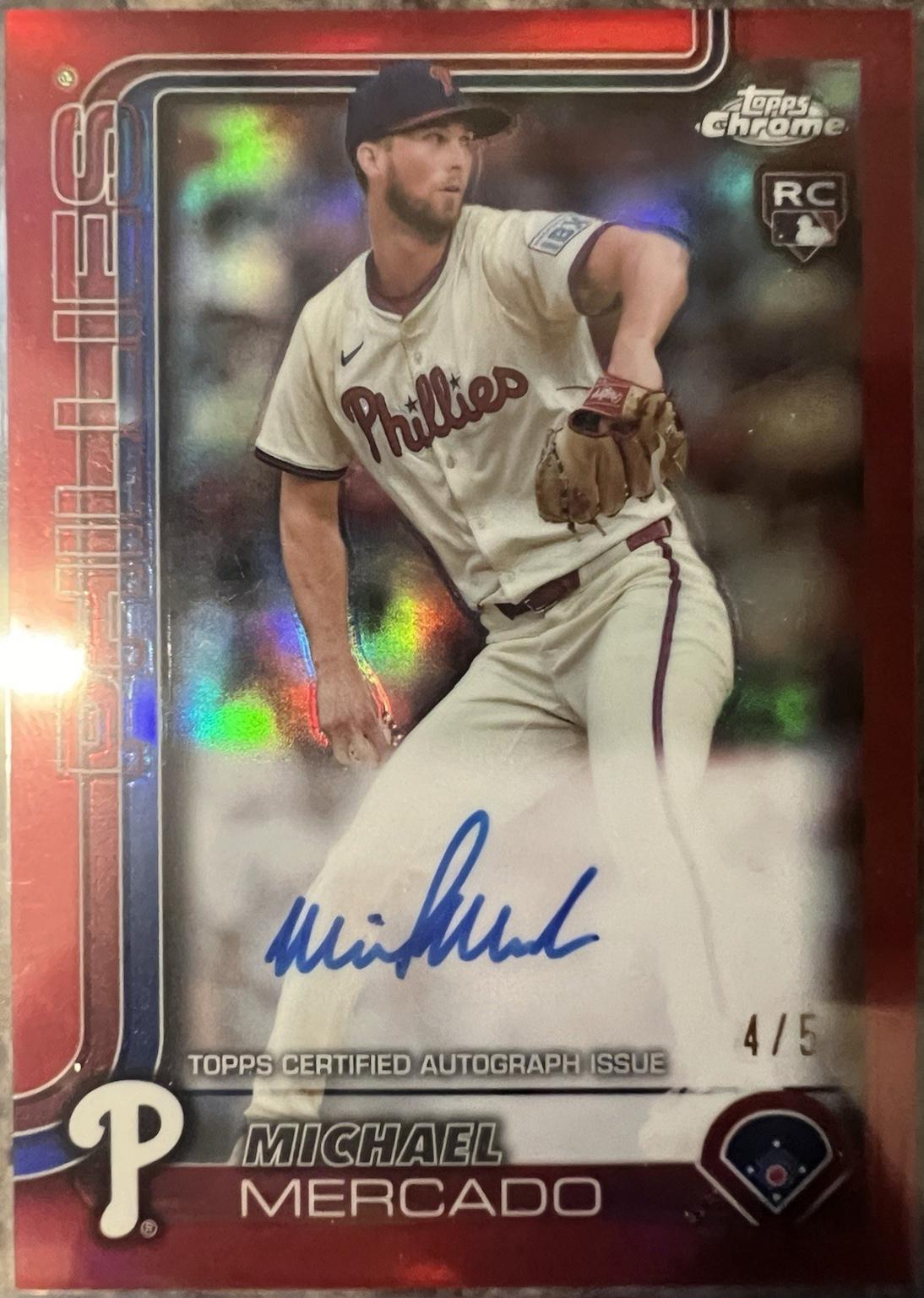 Michael Mercado [Red Refractor] #RA-MME