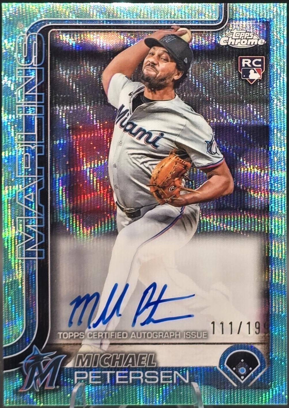 Michael Petersen [Aqua Wave Refractor] #RA-MP