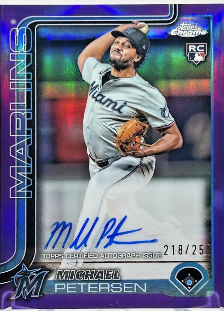 Michael Petersen [Purple Refractor] #RA-MP