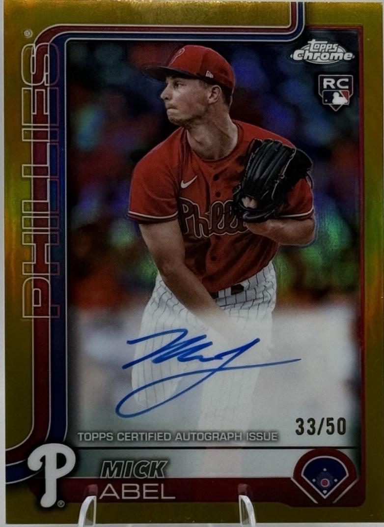 Mick Abel [Gold Refractor] #RA-MA