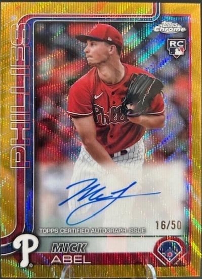 Mick Abel [Gold Wave Refractor] #RA-MA