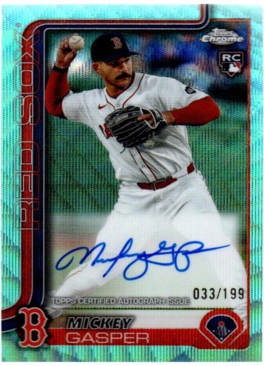 Mickey Gasper [Aqua Wave Refractor] #RA-MG