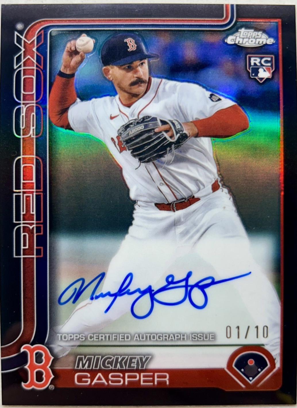 Mickey Gasper [Black Refractor] #RA-MG