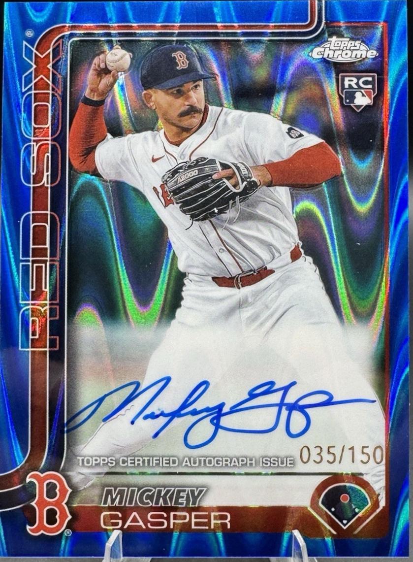 Mickey Gasper [Blue Raywave Refractor] #RA-MG