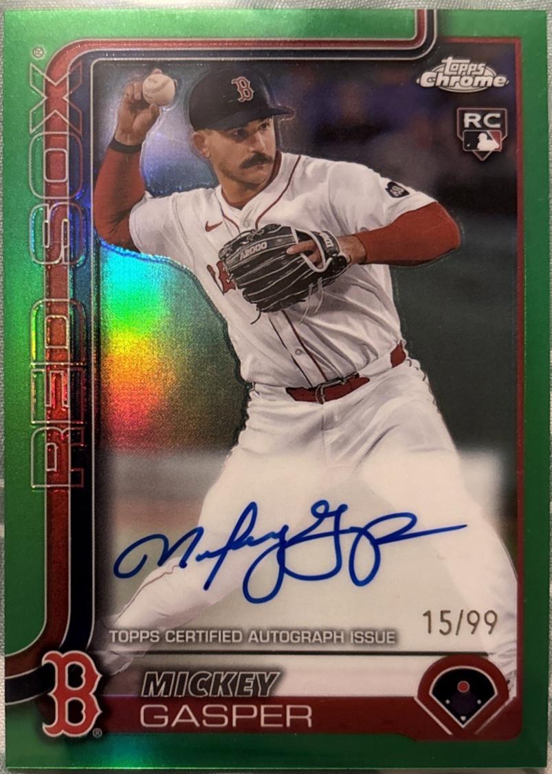 Mickey Gasper [Green Refractor] #RA-MG