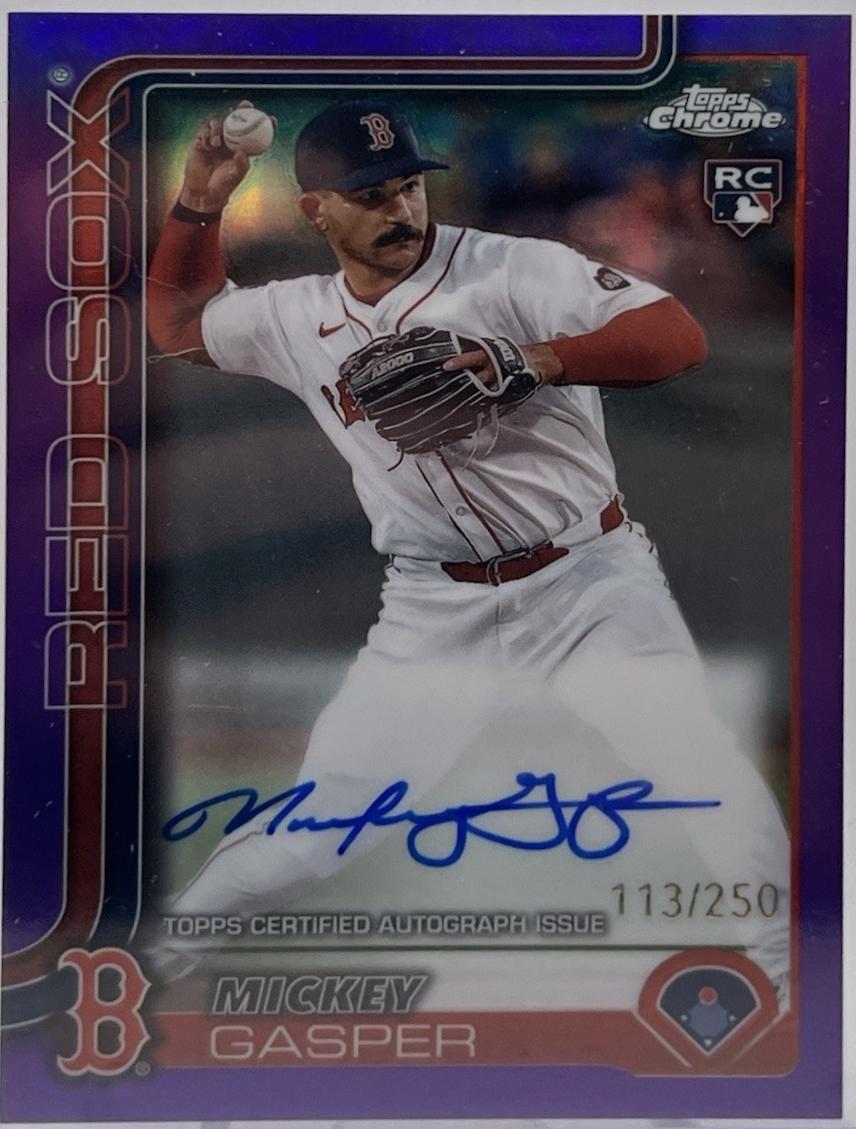 Mickey Gasper [Purple Refractor] #RA-MG