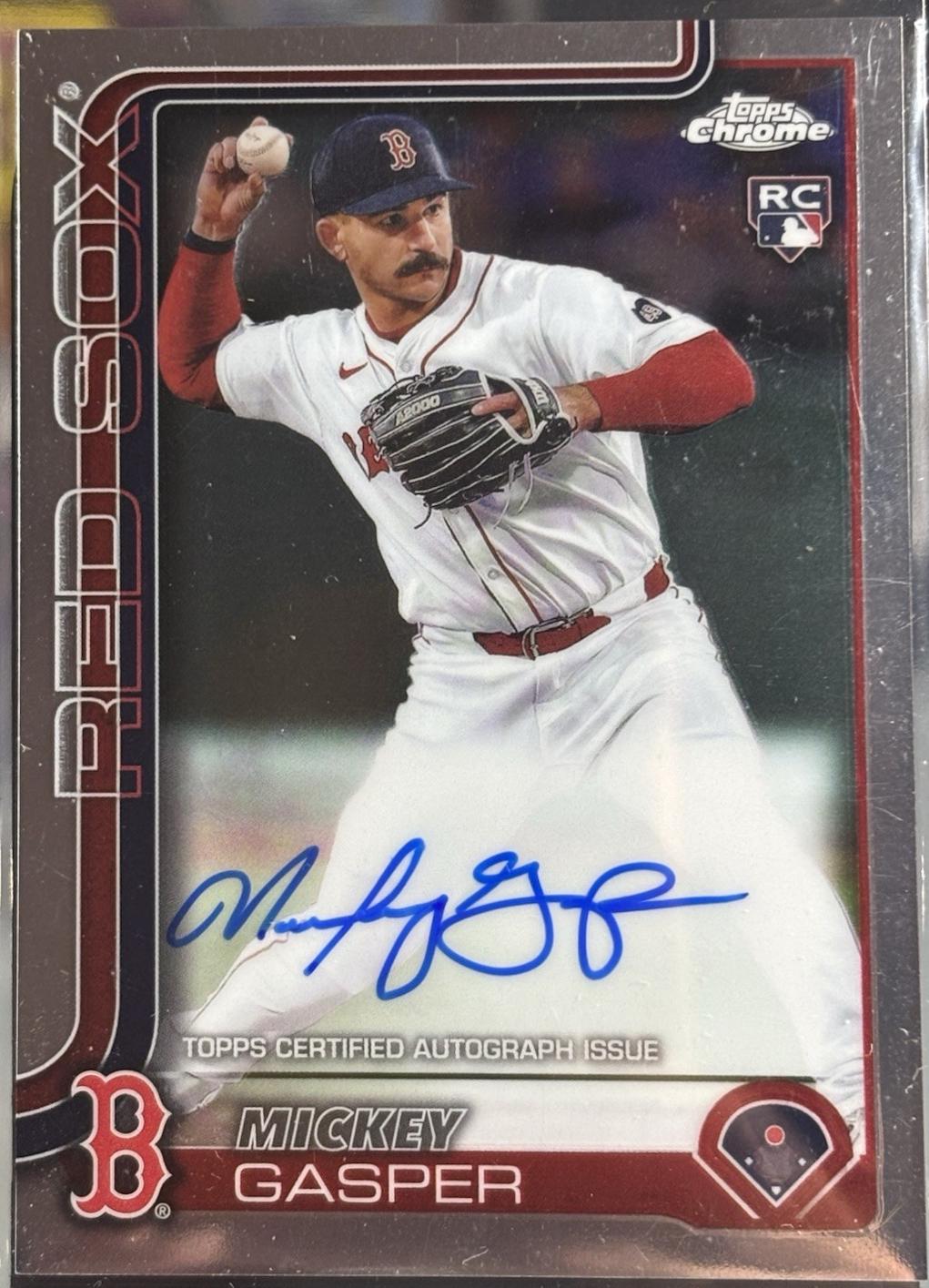 Mickey Gasper [Red Refractor] #RA-MG