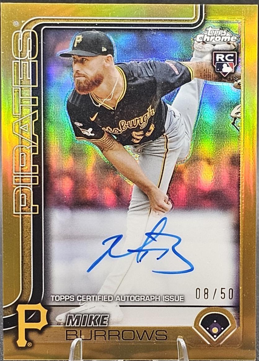 Mike Burrows [Gold Refractor] #RA-MBU