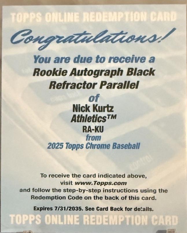 Nick Kurtz [Black Sapphire] #RA-KU