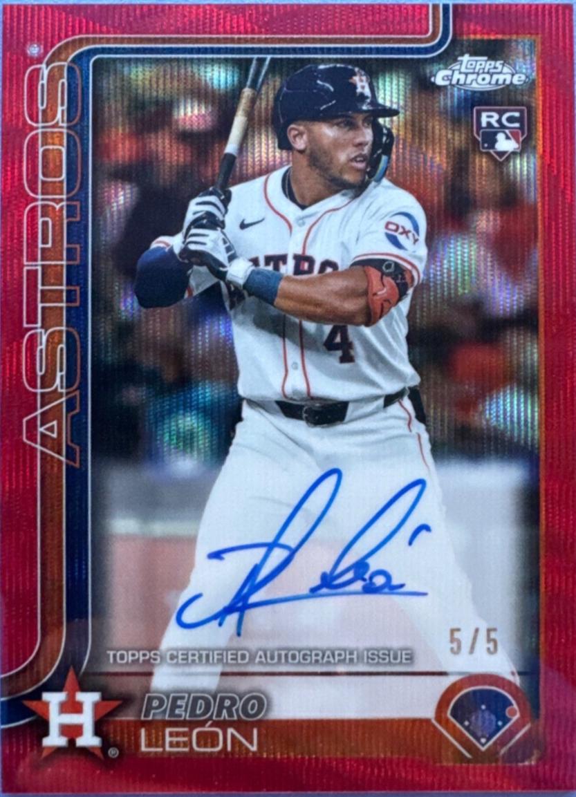 Pedro Leon [Red Refractor] #RA-PL