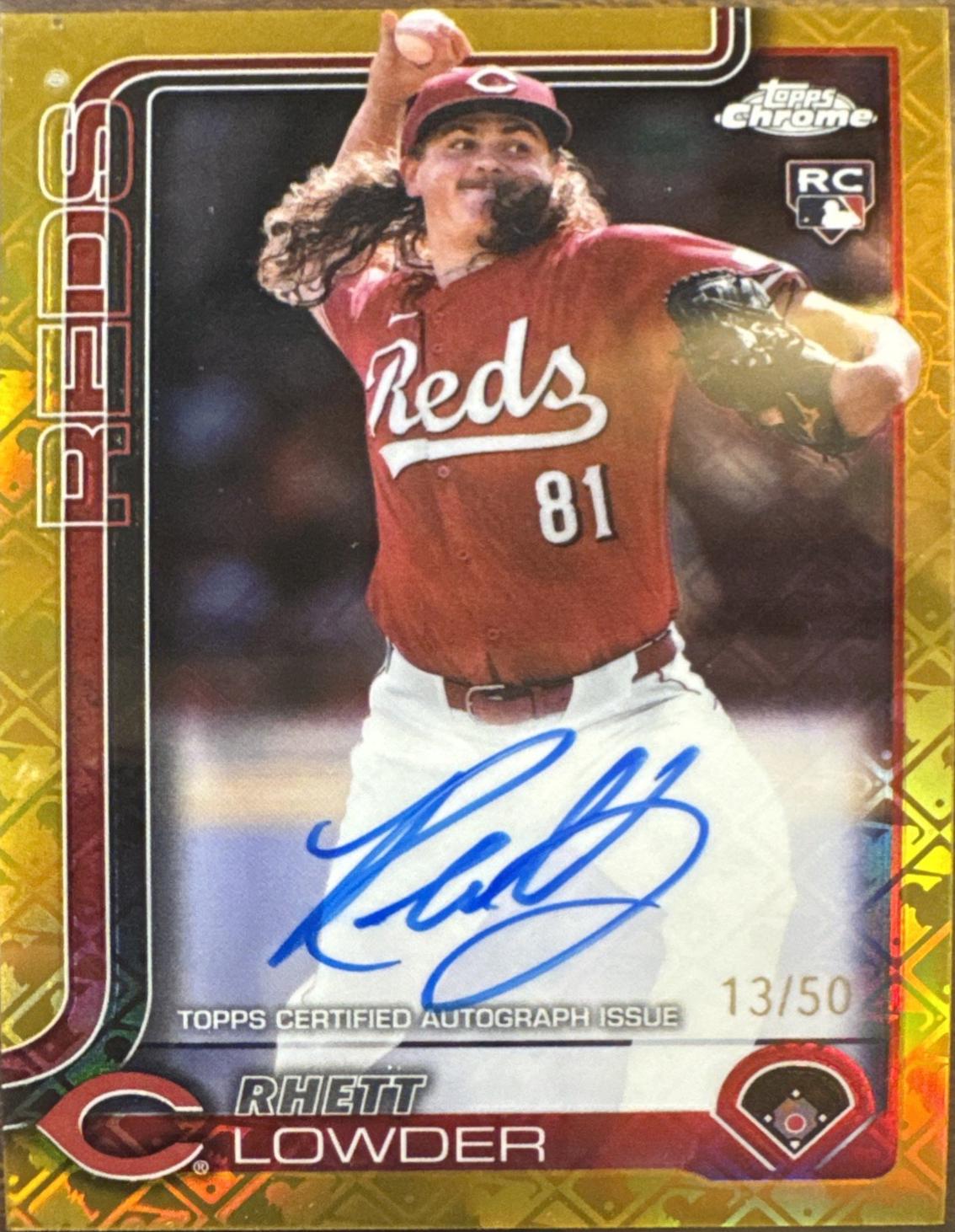 Rhett Lowder [Gold Sapphire] #RA-RL