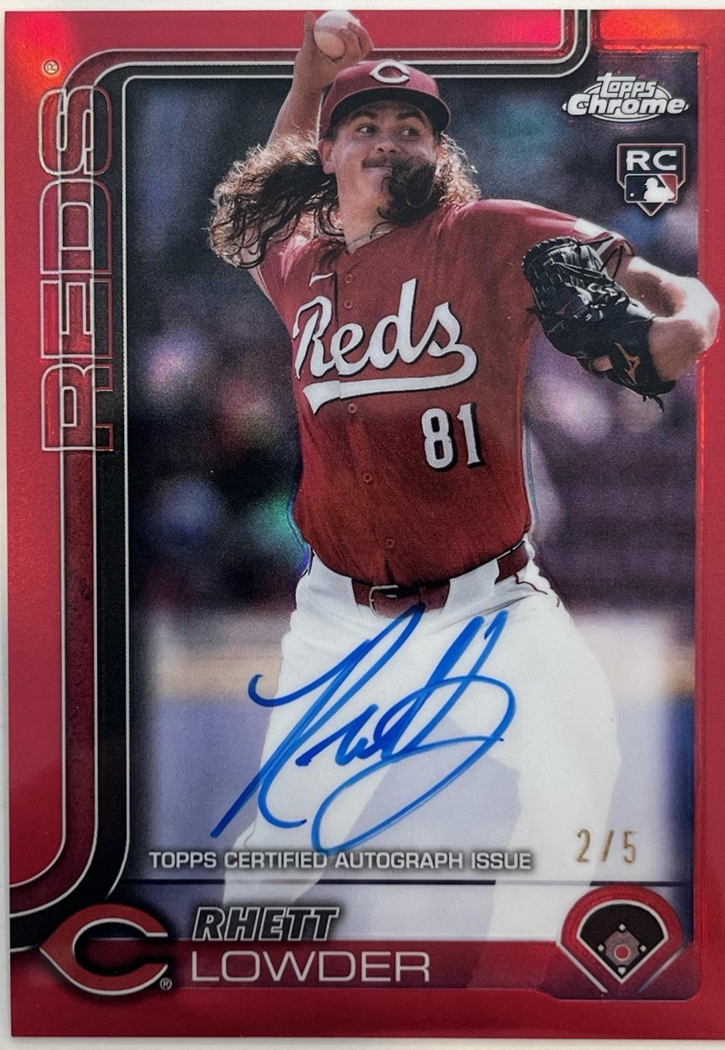 Rhett Lowder [Red Refractor] #RA-RL