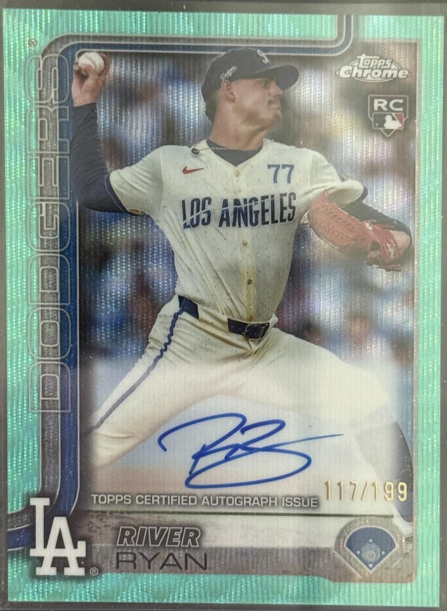 River Ryan [Aqua Wave Refractor] #RA-RR