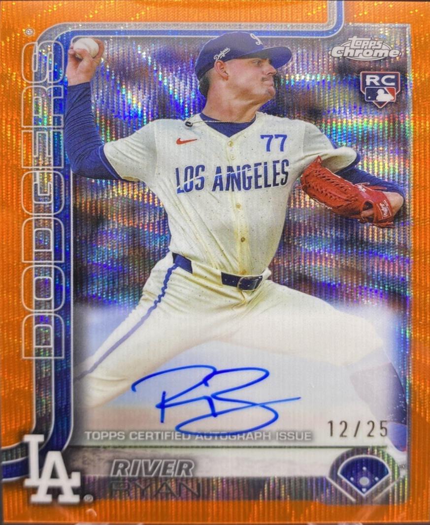 River Ryan [Orange Wave Refractor] #RA-RR