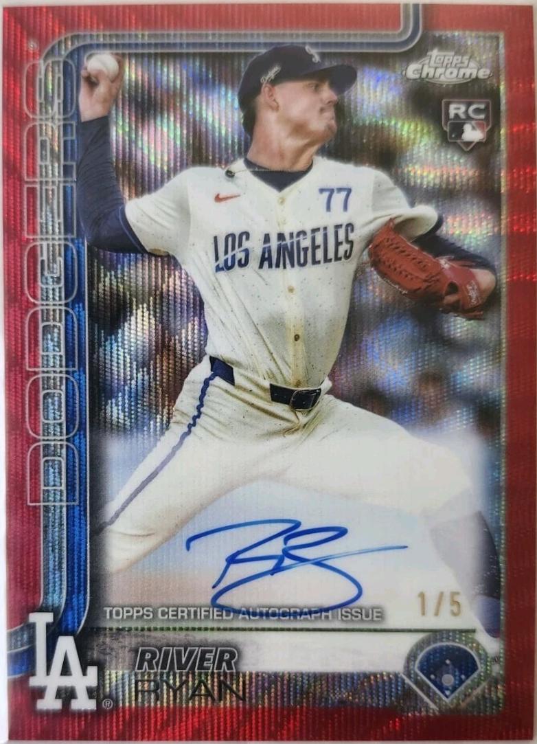 River Ryan [Red Wave Refractor] #RA-RR