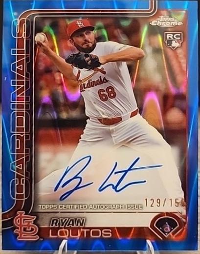 Ryan Loutos [Blue Raywave Refractor] #RA-RLO