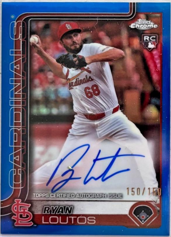Ryan Loutos [Blue Refractor] #RA-RLO