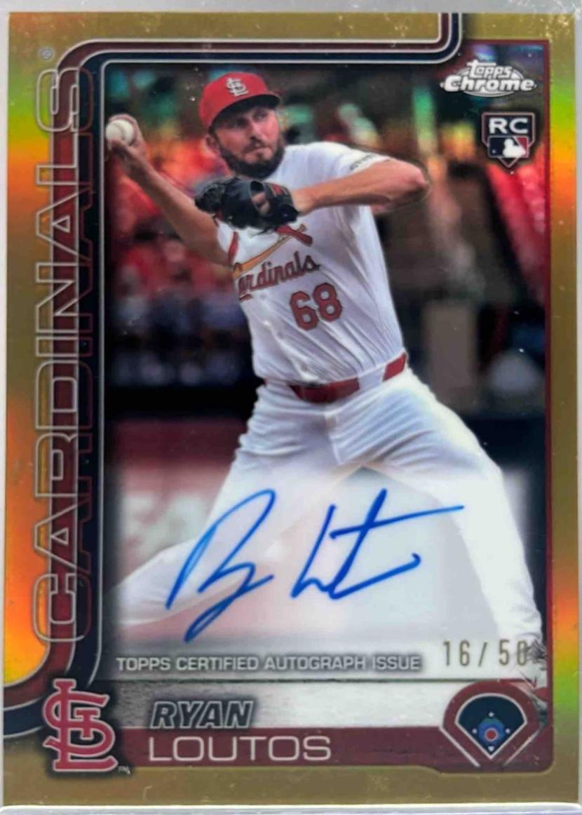 Ryan Loutos [Gold Refractor] #RA-RLO