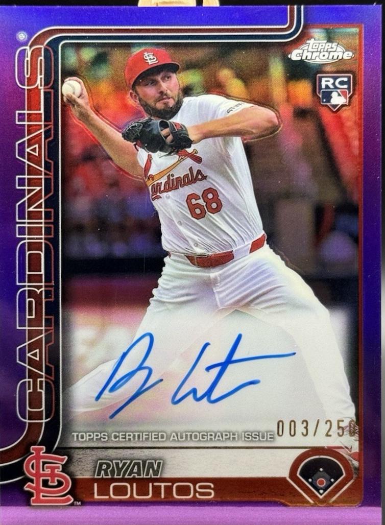 Ryan Loutos [Purple Refractor] #RA-RLO