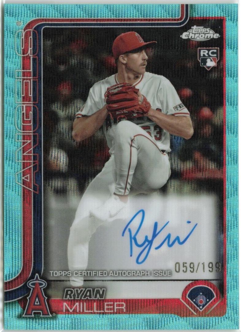 Ryan Miller [Aqua Wave Refractor] #RA-RM