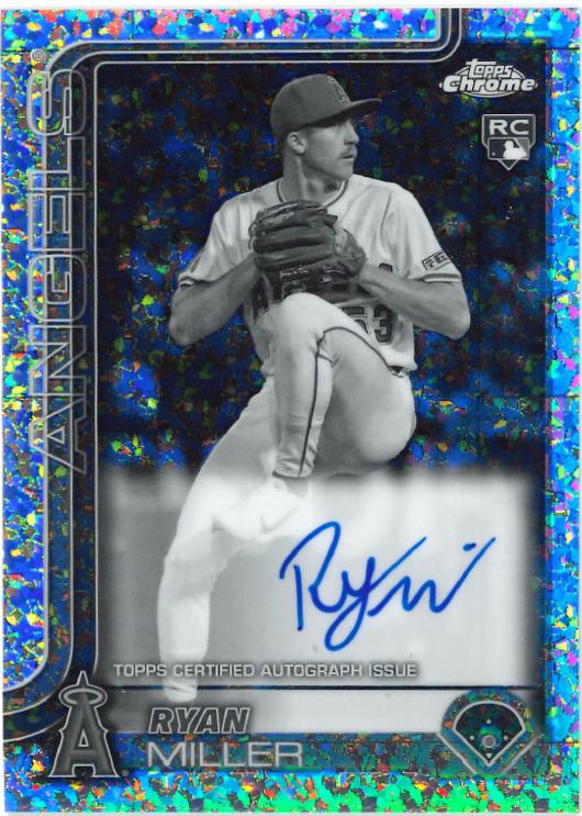 Ryan Miller [Black White Mini Diamond Refractor] #RA-RM