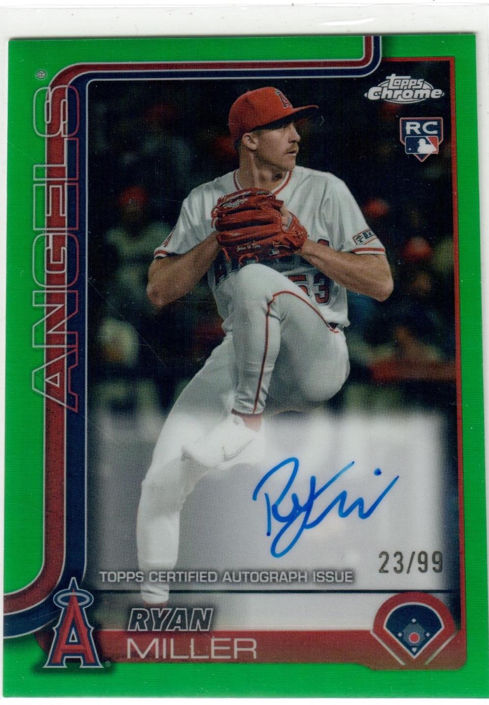 Ryan Miller [Green Refractor] #RA-RM