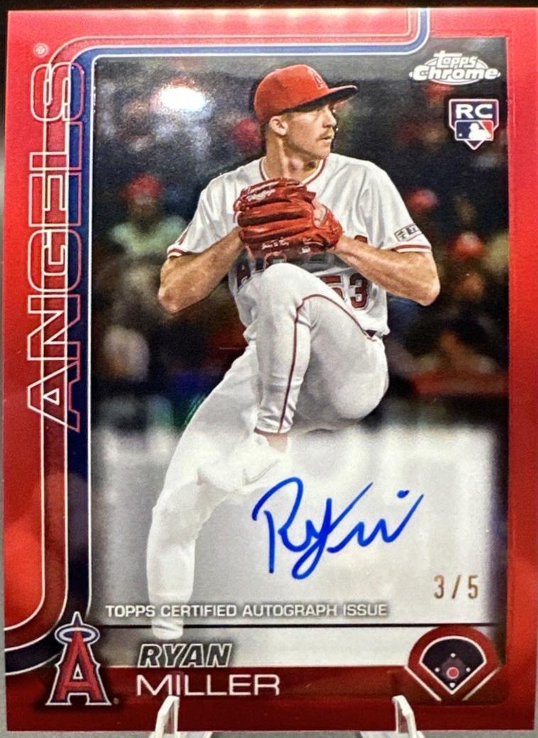 Ryan Miller [Red Refractor] #RA-RM