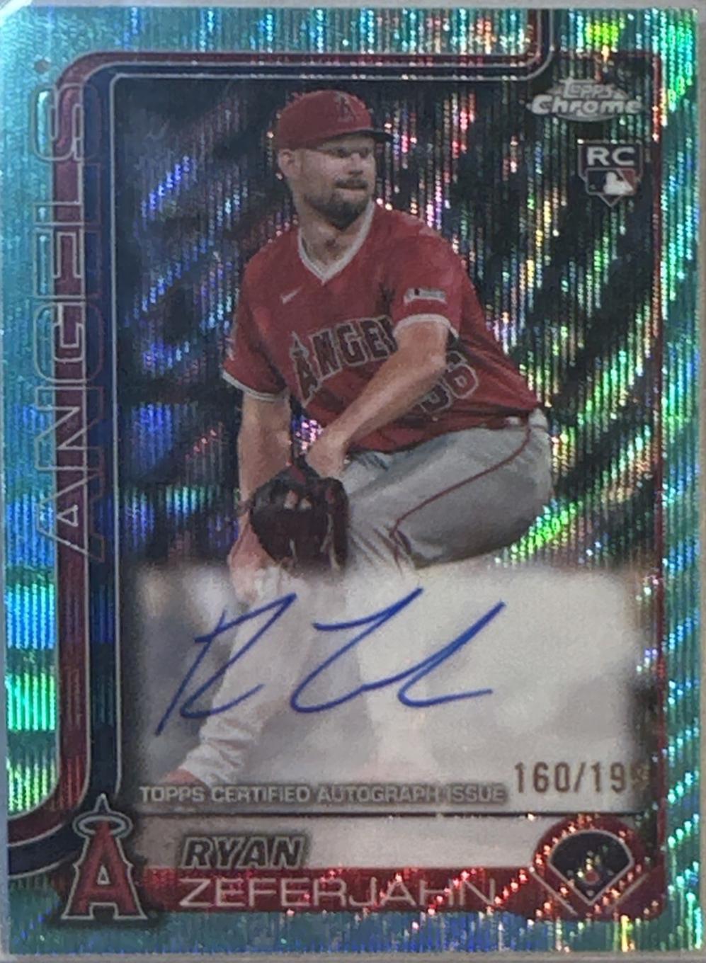 Ryan Zeferjahn [Aqua Wave Refractor] #RA-RZ