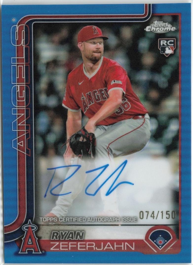 Ryan Zeferjahn [Blue Refractor] #RA-RZ