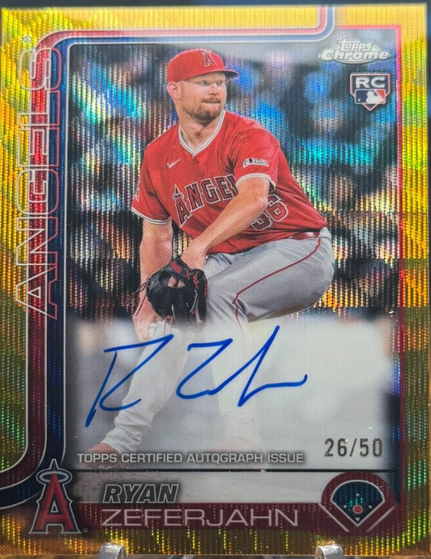 Ryan Zeferjahn [Gold Wave Refractor] #RA-RZ