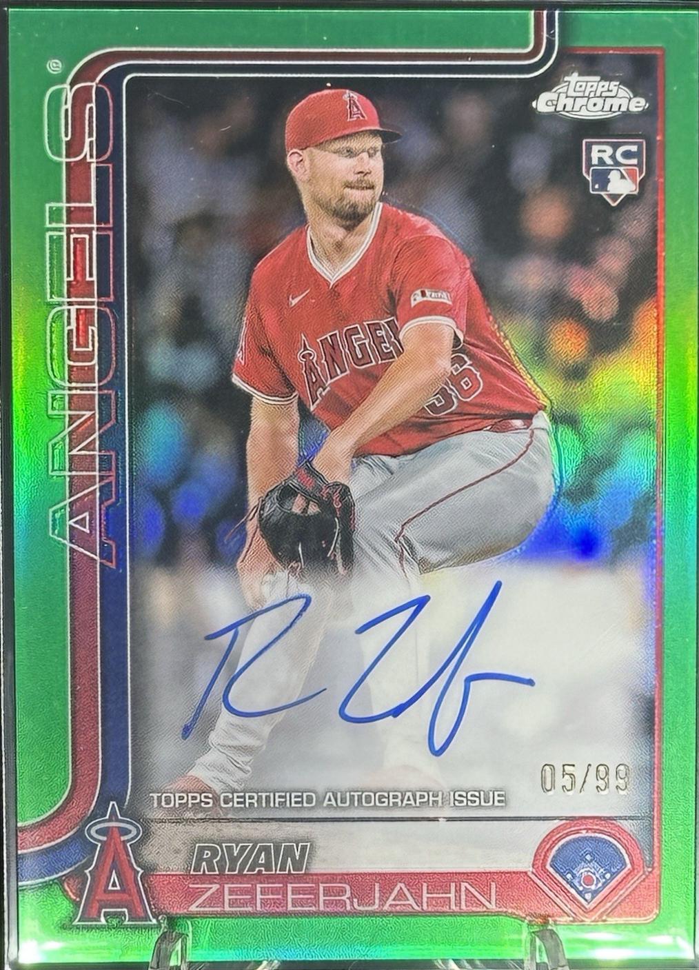 Ryan Zeferjahn [Green Refractor] #RA-RZ