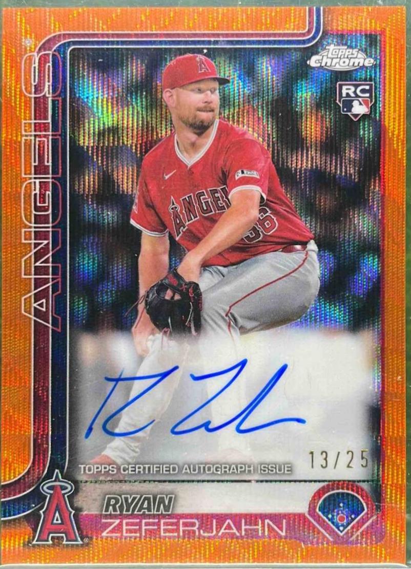 Ryan Zeferjahn [Orange Wave Refractor] #RA-RZ